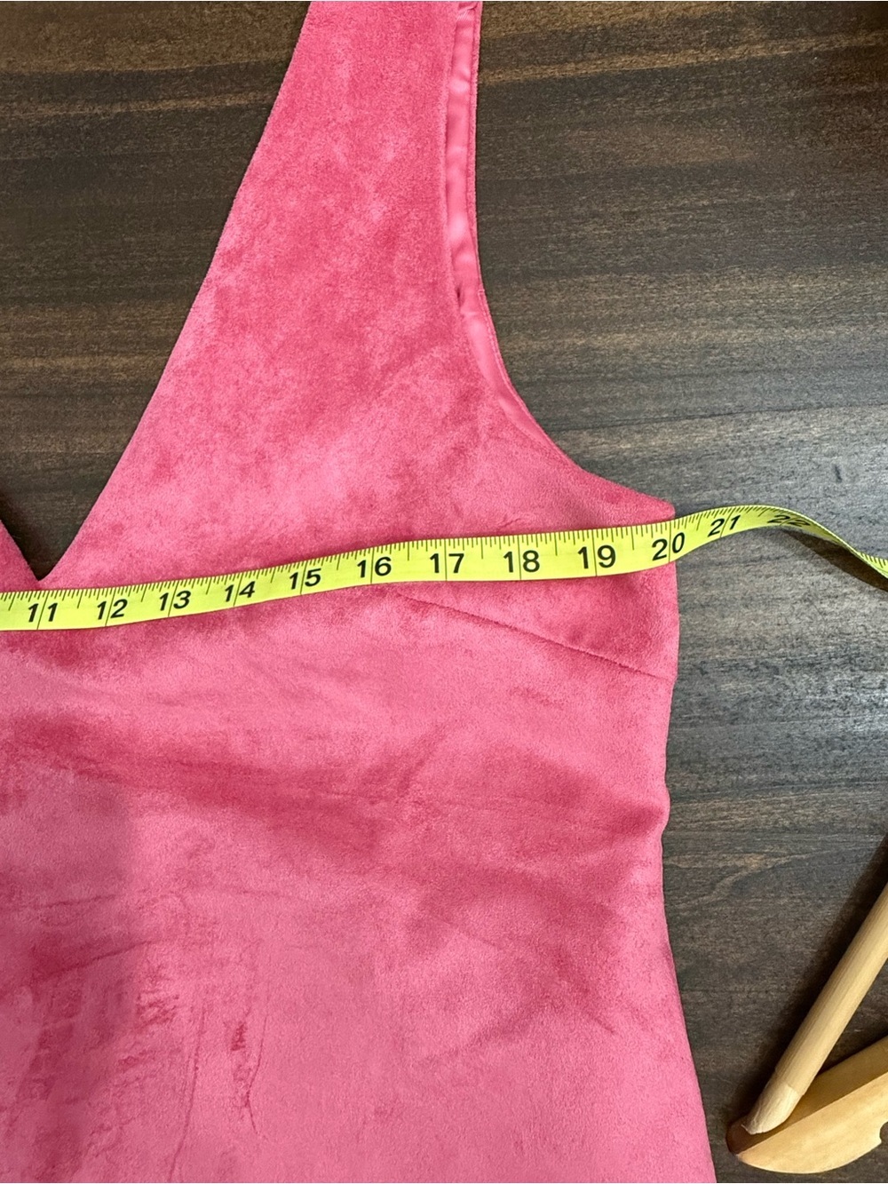 Anthropologie Mare Mare Faux-Suede Sleeveless V-Neck Romper - Picture 6 of 8